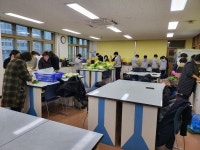 어진중, 사제동행 김장 담그기 체험 행사