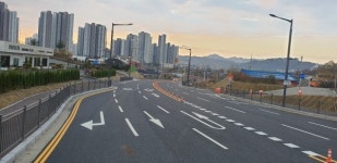 아산시, 탕정 중로1-18호 준공