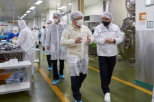오세현 아산시장, ㈜동원홈푸드 현장 방문