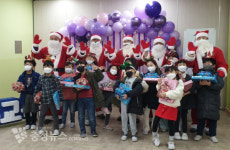 세종시 전동면, 행복산타가 찾아왔어요