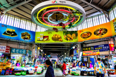 서산동부전통시장, 국내산 수산물 사고 온누리상품권 받아