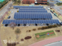 한화토탈, 대산공장 주차장 총 653kWp 규모 태양광 발전설비 설치