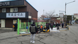 특수임무유공자회 천안시지회, 도시락 및 마스크 나눔 실시