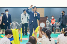 삼성웰스토리(주)아산비전홀 | 박경귀 당선인, 새로운 아산 비전 공유 '광폭 행보'
