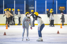 아산시 이순신빙상장, 여름 힐링 장소로 떠올라