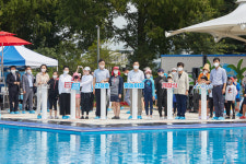 아산 신정호 야외물놀이장 개장...첫날 구름인파