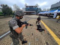대전 중구, 서대전역 테러 대비 화재진압 훈련
