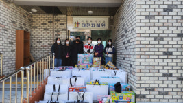 스페셜티 커피 종사자 모임, 대전자혜원 찾아 선물 전달