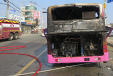 세종시 당산로 인근 시내버스 불 ... 14분 만에 완진