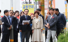 박희조 동구청장, 안전한 통학환경 조성에 최선 다할 것
