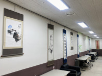 충남도립대, 도서관 내 서화작품 전시