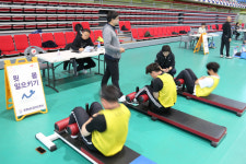 금산소방서, 전직원 체력 평가