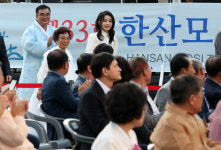 [사진] 한산모시문화제 개막식 참석한 김건희 여사