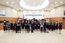 유성구의회, 꿈나무들과 함께하는 모의의회 체험교실