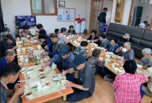 [포토] 서천군 판교면 문곡리, '행복밥차' 사업