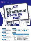 충남창조경제혁신센터, 충남창업마루나비 입주기업 모집