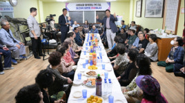 최민호 시장, 조치원서 1박2일…원도심 활성화 하겠다