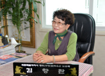 나눔과 기부문화 확산에 앞장서고 있는 김향란 주지