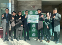 하늘샘교회, 천안시성정종합사회복지관에 이웃사랑 실천