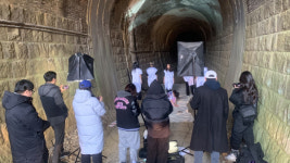 대전대 공연예술콘텐츠학과, 구정리 폐터널 소재 대전알리미 영상제작