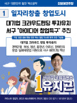 유지곤 서구갑 대기업 크라우드펀딩 투자유치 추진