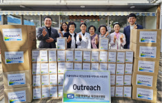 대전성모병원, 어버이날 무료급식소 찾아 배식봉사활동