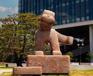 3.8m 강아지가 KAIST 캠퍼스에?…조각작품 생생이 공개