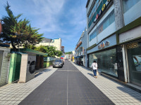 예산군, 예산읍 추사거리 노면 정비사업 완료
