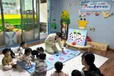 대전서구 어린이·사회복지급식관리지원센터, 손씻기 방문교육