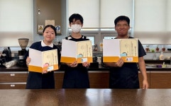 대전가원학교 학생 3명, 커피 바리스타 자격증 취득