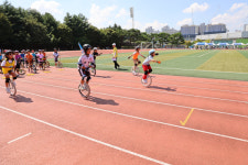 충남학교스포츠클럽 외발자전거대회 성료...71개교 경쟁 후끈