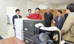 이완섭 서산시장, 젊은 기업 혁신 현장 방문