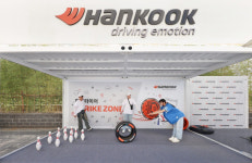 한국타이어, 한화생명 볼파크서 스트라이크존 팝업 이벤트