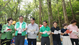 [사진] 대전 동구, 숲속의 문고 ...산림욕장서 독서와 힐링