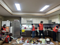 건협 대전충남지부, 세동마을서 경로당 청소 봉사활동