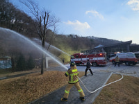 국립산림치유원-용문119안전센터, 실전형 합동소방훈련