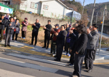 세종시 금남면 용포 3리, 외곽도로 준공 및 안전기원제 개최