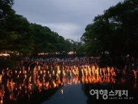 흩날리는 불꽃의 향연, 함안 낙화놀이 열려... 액운을 태우며 군민의 안녕 기원