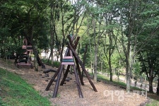 숲 수영장에서 황톳길까지. 풍성하다 풍성해! 남녀노소 누구나 물무산 행복숲 둘레길