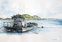 (주)독곶청년회 | [그림으로 떠나는 여행] 서산 대산읍 독곶리 포구