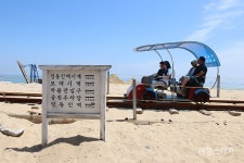 [이동미, 열린관광지를 가다] 배려 깊은 화장실 안전 바,개선 필요한 표지판… 강릉 모래시계공원