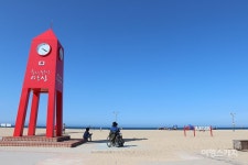 [이동미, 열린관광지를 가다 ⑥] 바다 접근 데크 훌륭, 캠핑장 예약 시스템은 개선해야... 동해 망상해수욕장