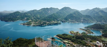 산과 호수가 만들어낸 진경산수화를 만나다, 청풍호반케이블카 호수 여행