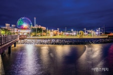 밤하늘과 바다를 밝히는 불빛의 추억! 당진 삽교호 드론 라이트 쇼