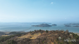 [고흥을 걷다]중산리 해넘이공원~우도 무지개다리~남양리 산성~월정리 해안방풍림, 고흥 남양면 달콤한 트레킹 코스