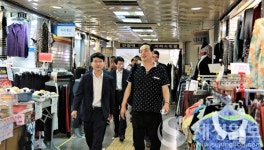 중부국세청 안양지역 7개 상인회 대표들과 진진한 상담