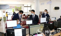 이동신 부산국세청장, 김해‧창원‧양산세무서 부가가치세 신고창구 잇따라 방문