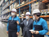 김재일 부산세관장, 부산신항 물류센터 현장 방문…관세행정 지원방안 모색