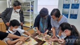 석성1만사랑회 중앙기독학교 도예공방 길 리프트 설치 5천만원 쾌척
