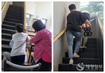 석성1만사랑회 중앙기독학교 도예공방 길 리프트 설치 5천만원 쾌척